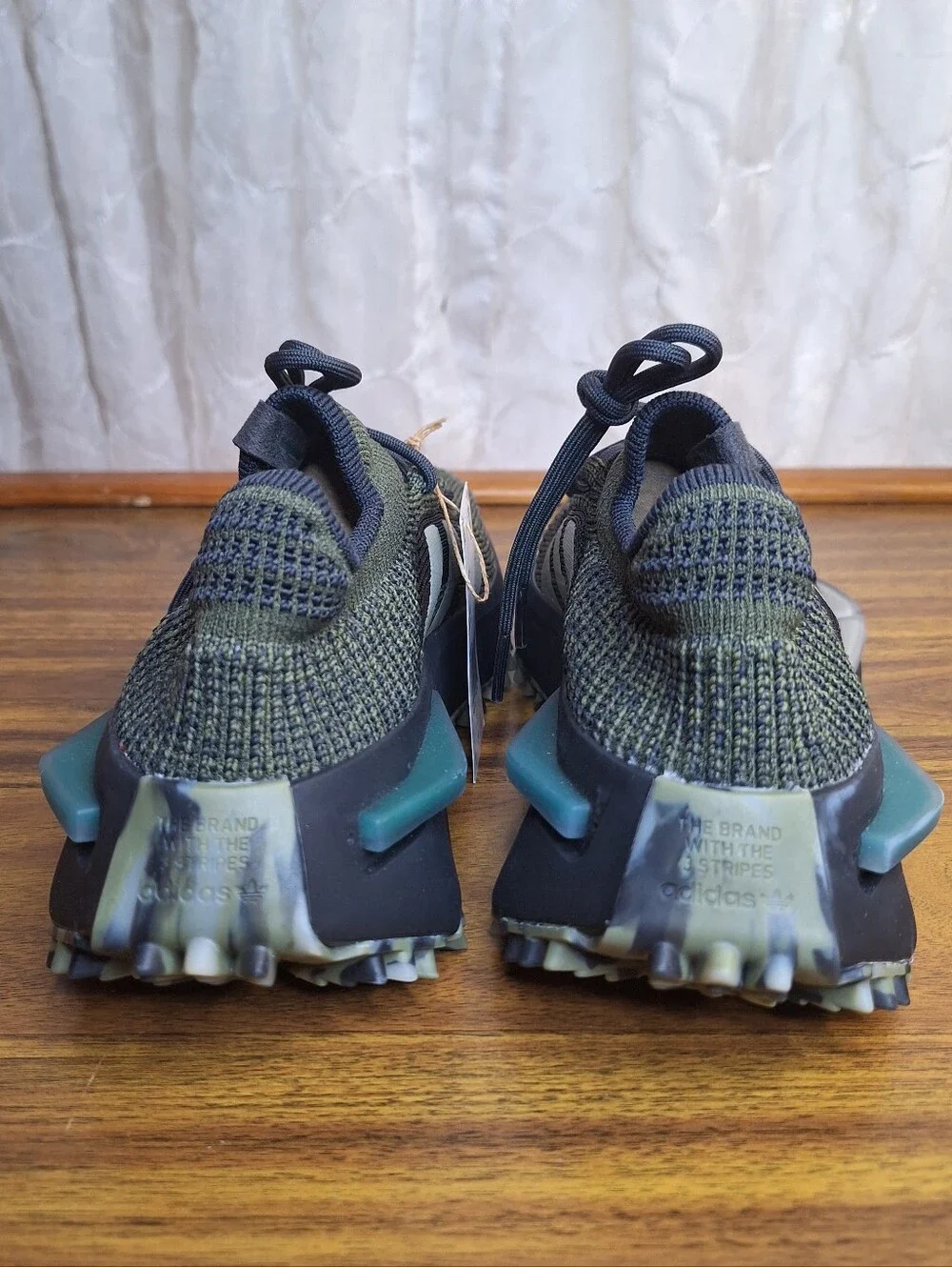 Adidas NMD_S1 J Focus Olive Green Knit Womens 7  | Mens 5.5 Youth 5.5 Sneakers